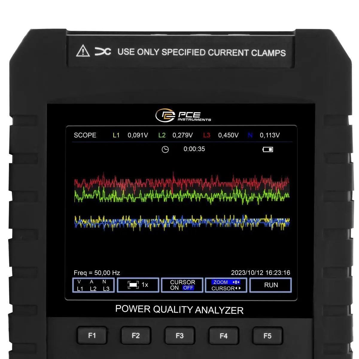 PCE Instruments PCE-PA 8500 võimsusanalüsaator - Pilt 4