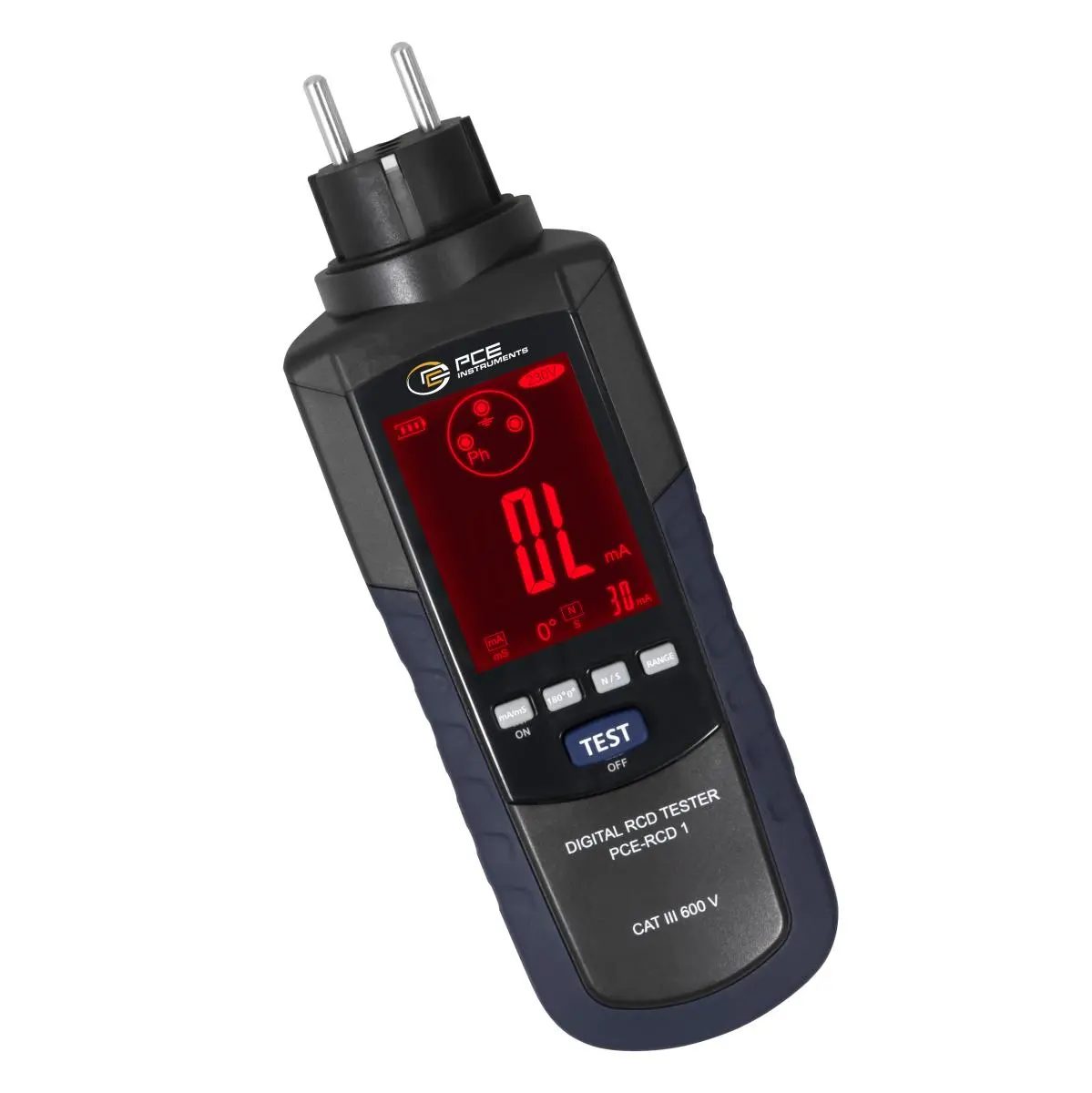 PCE Instruments PCE-RCD 1 isolation meter - Image 2