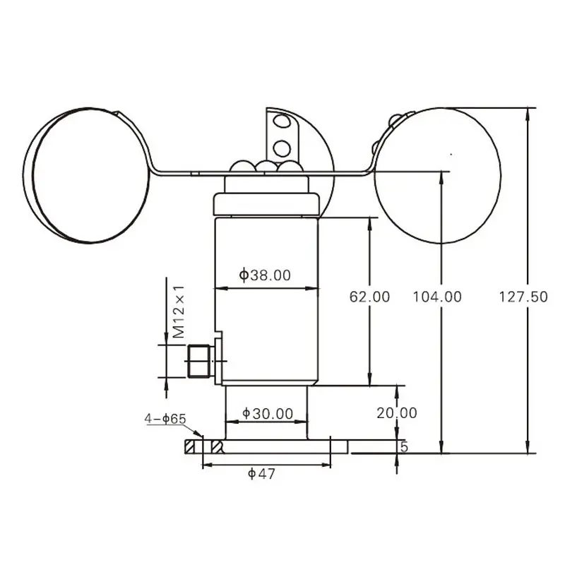PCE Instruments PCE-FST-200-201-U tuulekiiruse andur - Pilt 2