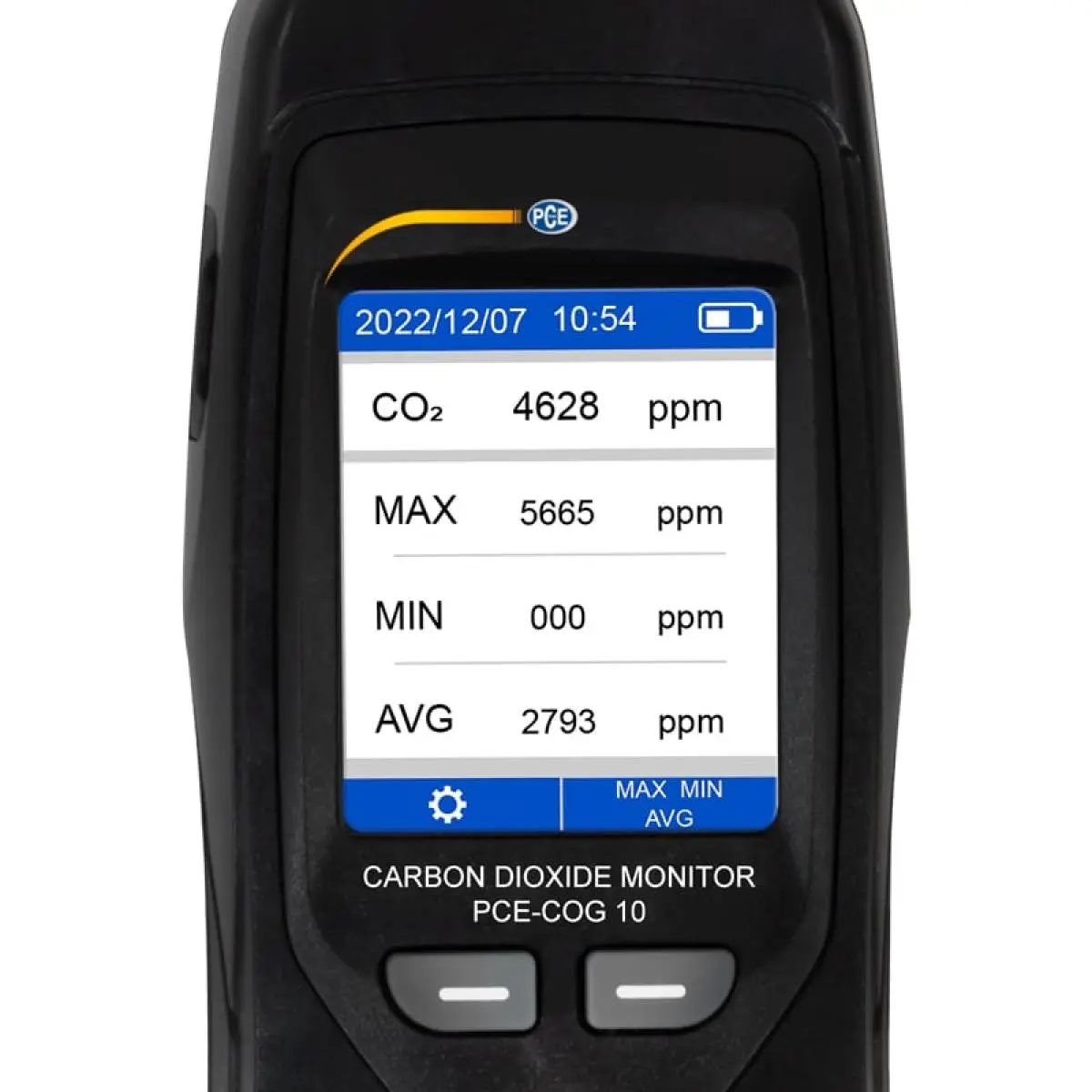 PCE Instruments PCE-COG 10 data logger for temperature and humidity - Image 2