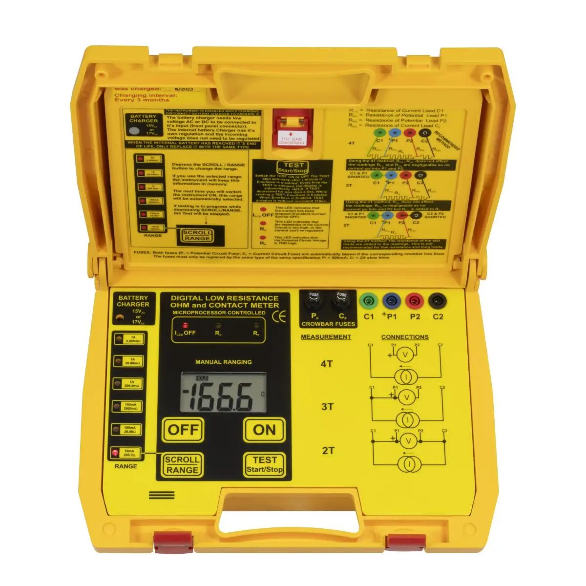 PCE Instruments PCE-MO 3001 microohm-meter - Image 2