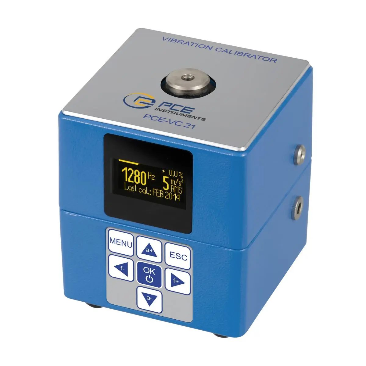 PCE Instruments PCE-VC21 portable shaker vibration calibrator