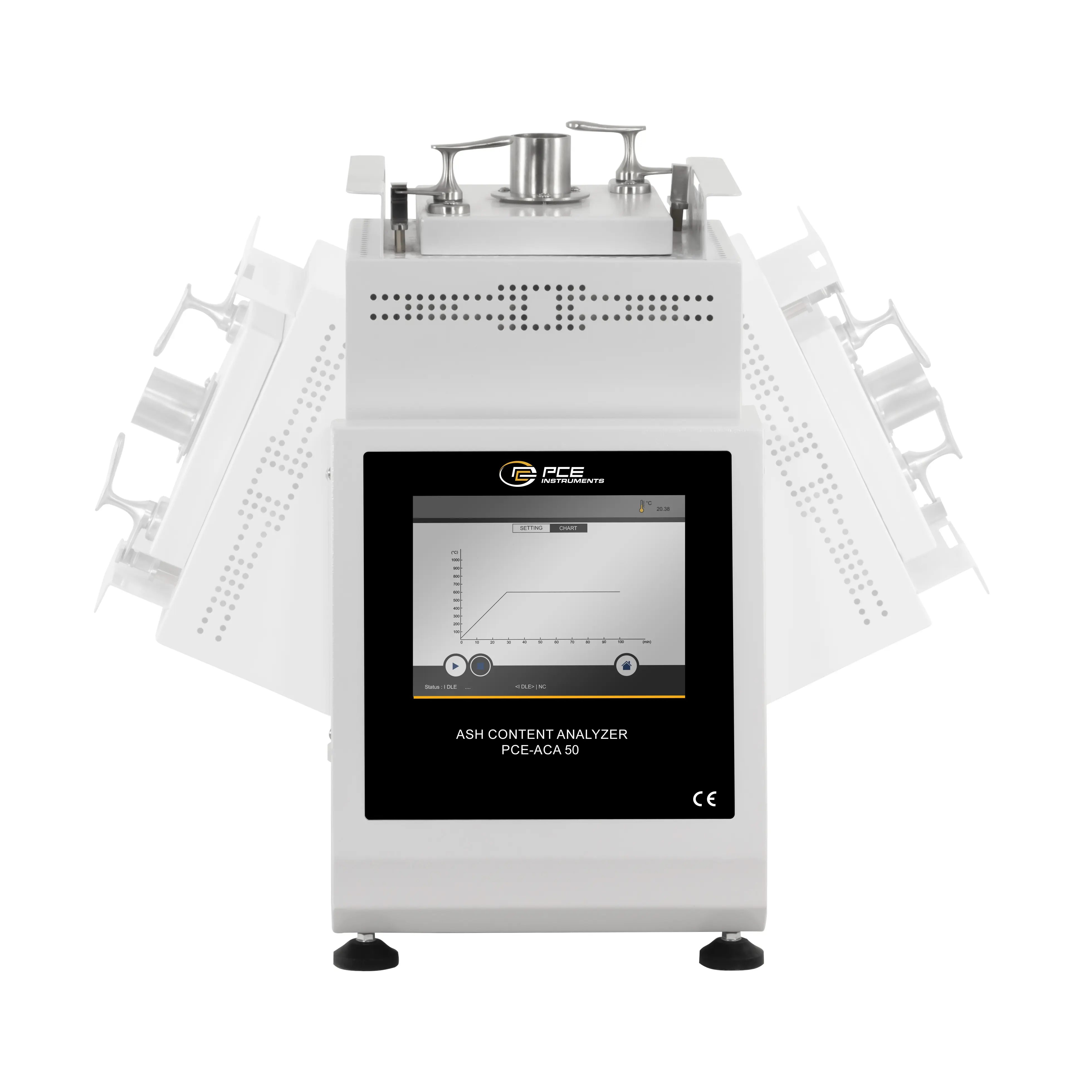 PCE Instruments PCE-ACA 50 ash content analyzer / incinerator - Image 2