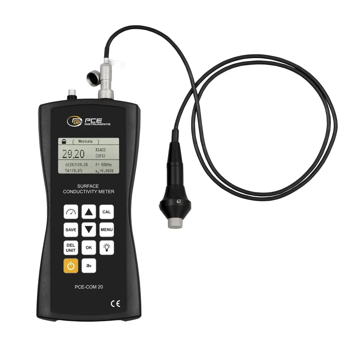 PCE Instruments PCE-COM 20 conductivity tester for metals - Image 2