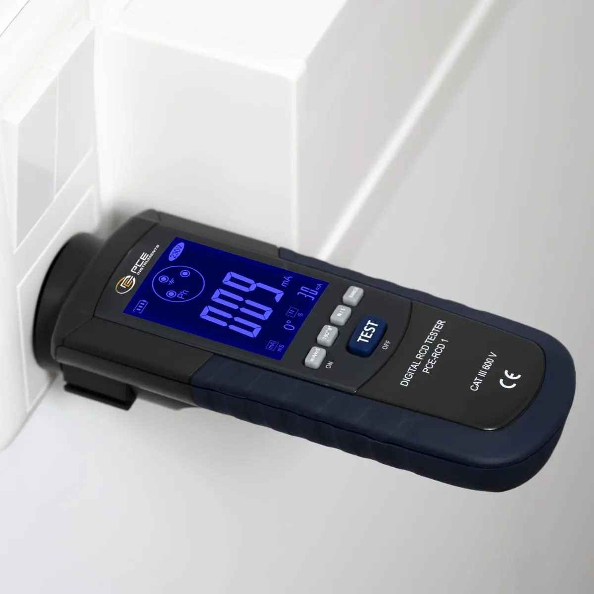 PCE Instruments PCE-RCD 1 isolation meter - Image 5
