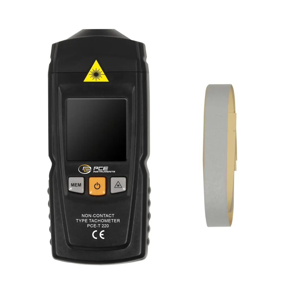 PCE Instruments PCE-T 220 handheld tachometer - Image 4