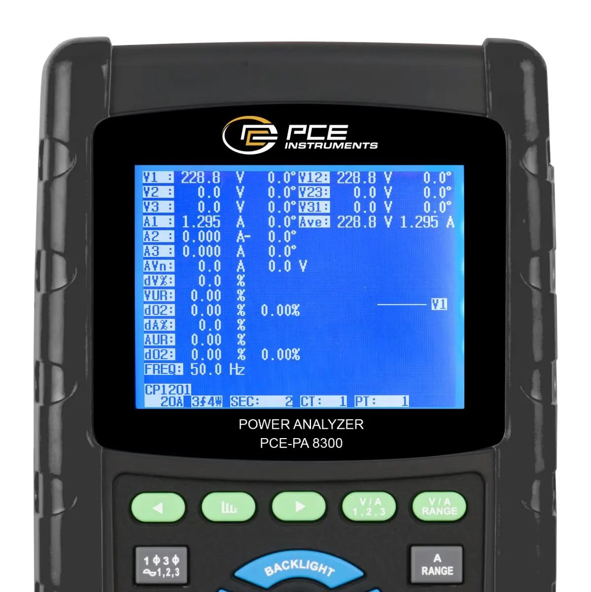 PCE Instruments PCE-PA 8300-2 energiakulu mõõtja - Pilt 5