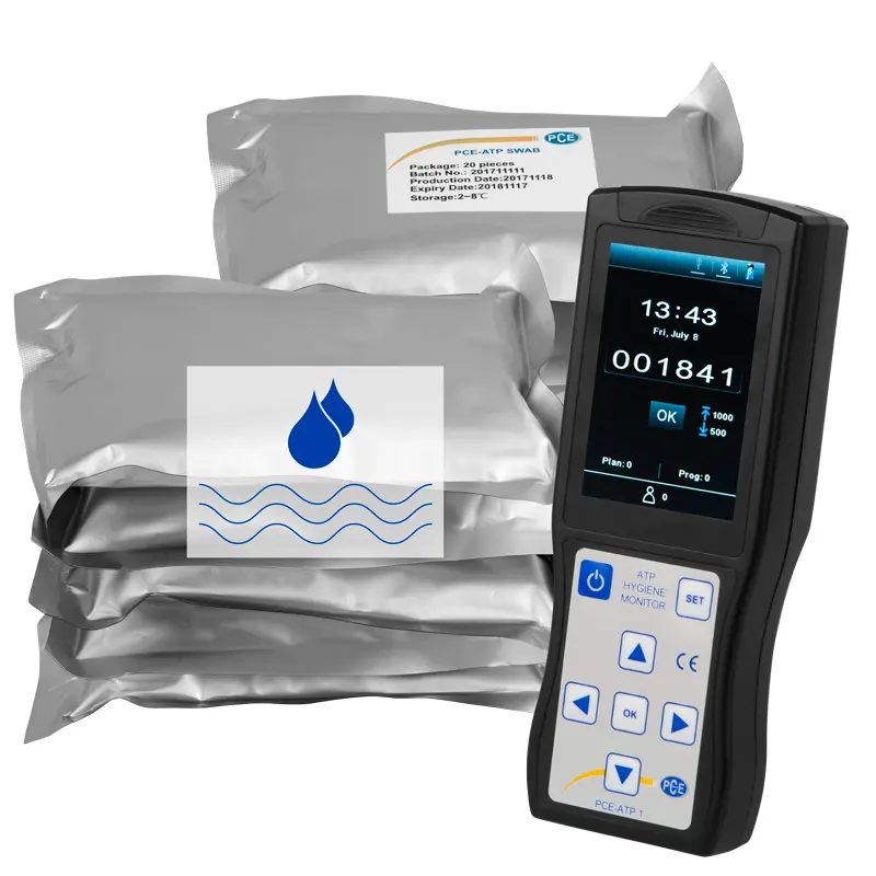 PCE Instruments PCE-ATP 1-KIT3 food / hygiene atp testing meter pce-atp 1 kit3 for surfaces and water