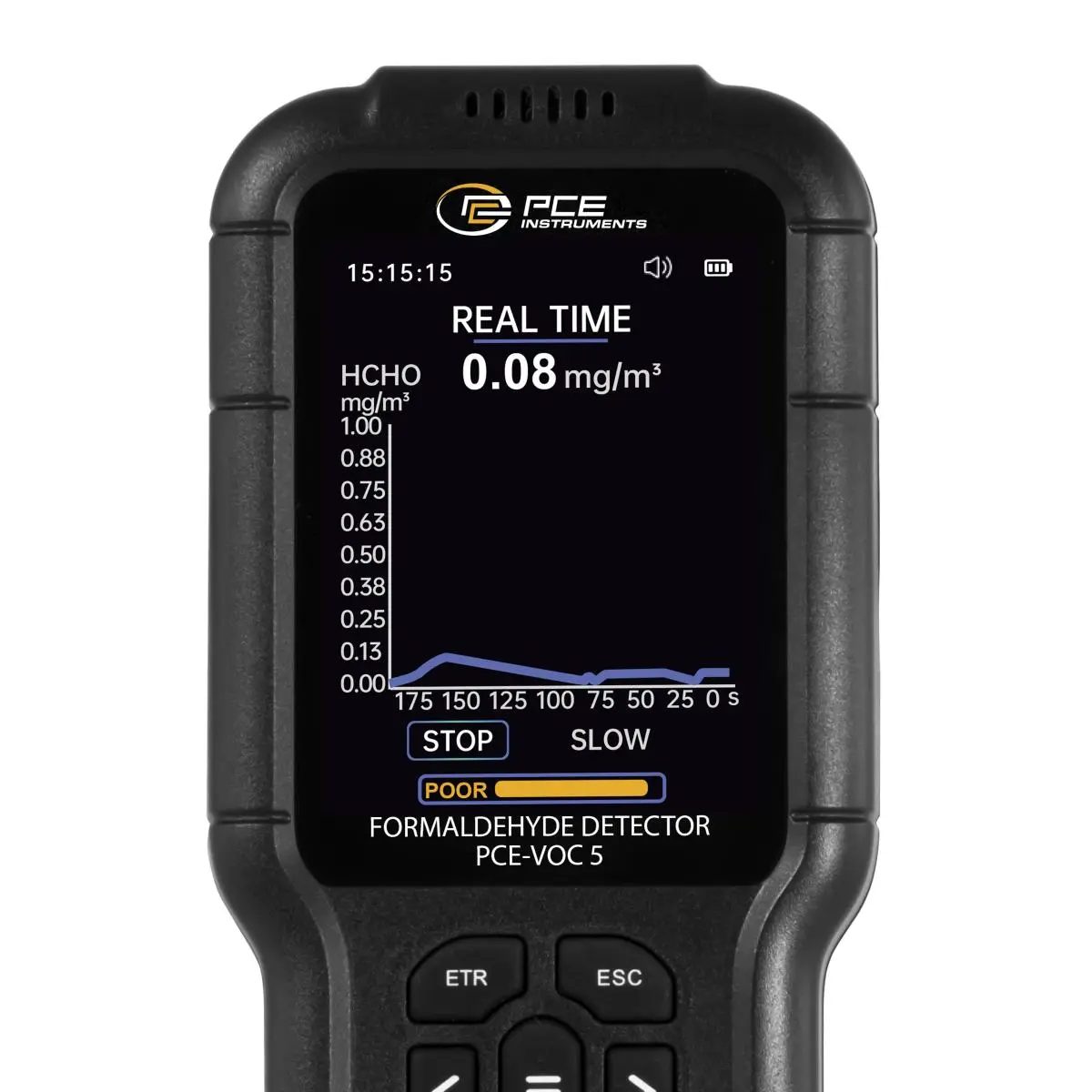 PCE Instruments PCE-VOC 5 formaldehüüdi mõõtur - Pilt 4