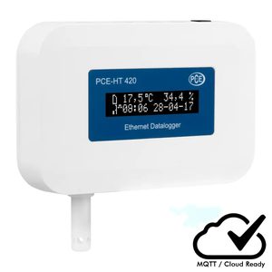 PCE Instruments PCE-HT 420IoT temperatuuri- ja niiskusandmesalvesti