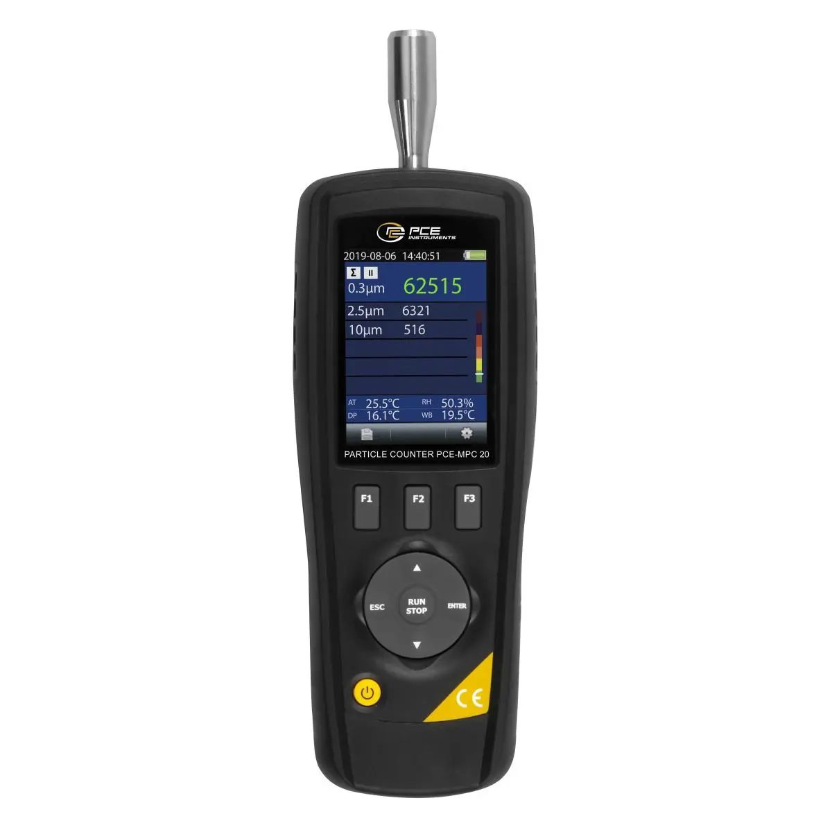 PCE Instruments PCE-MPC 20 airborne particle-counting hygiene meter - Image 2