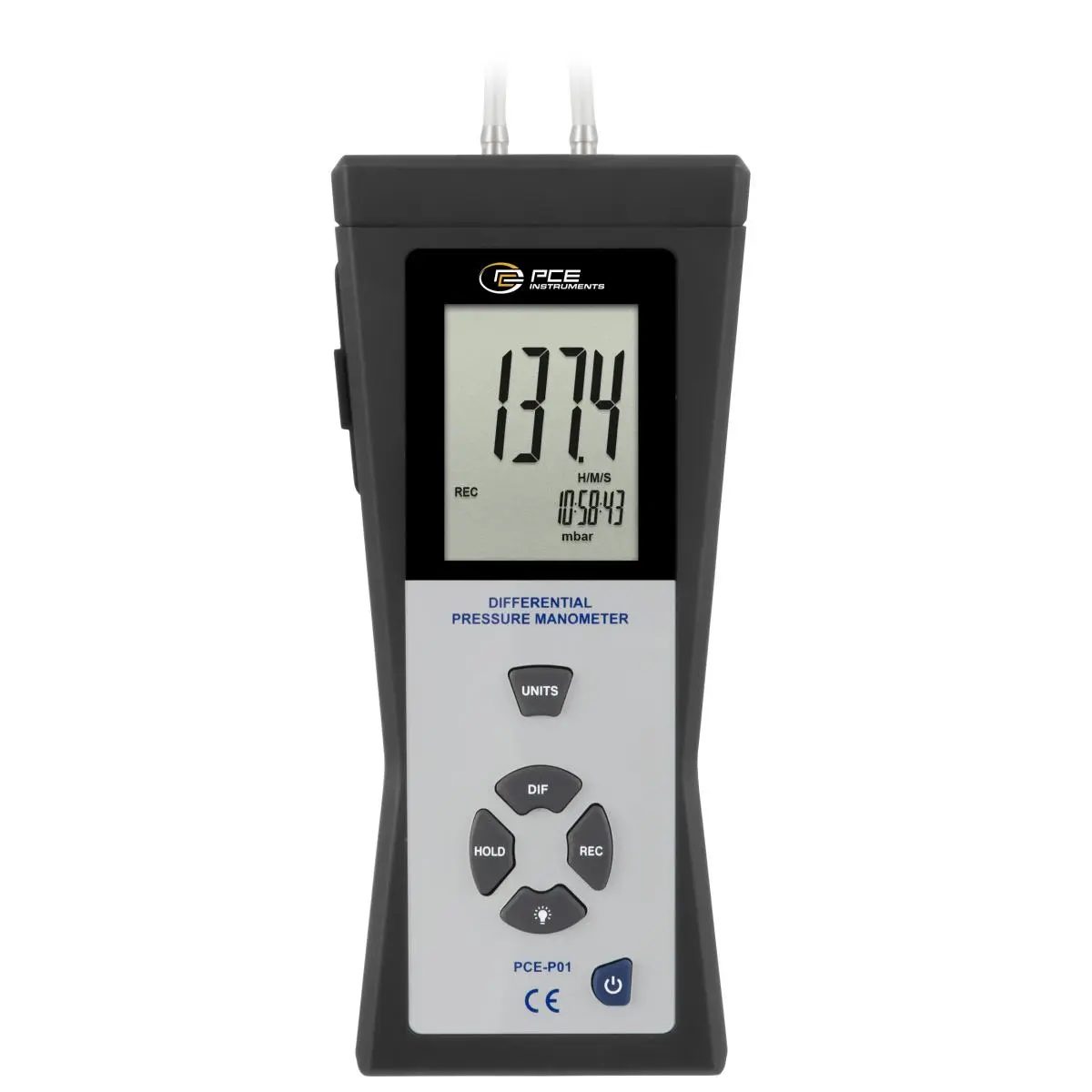PCE Instruments PCE-P01 differential pressure meter / pressure gauge - Image 2