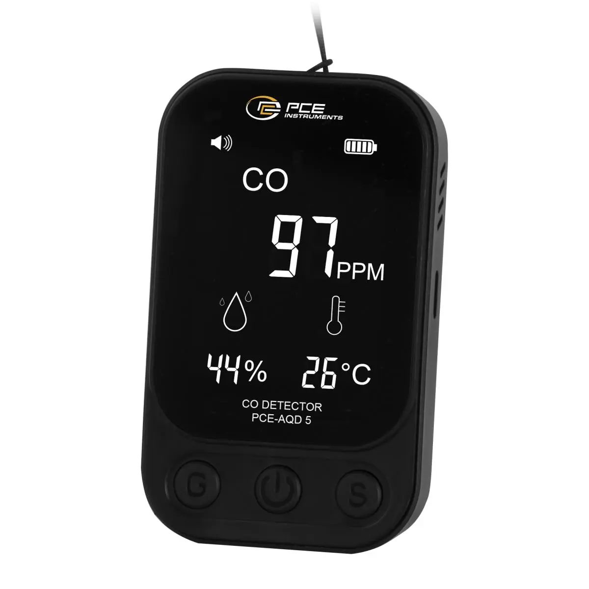 PCE Instruments PCE-AQD 5 aerosol meter / aerosol measuring device