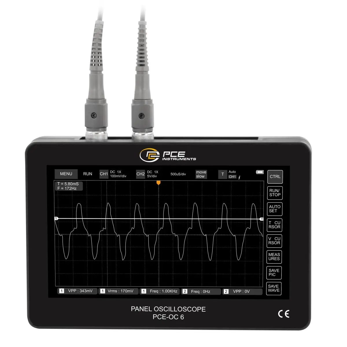 PCE Instruments PCE-OC 6 voltmeter - Image 4