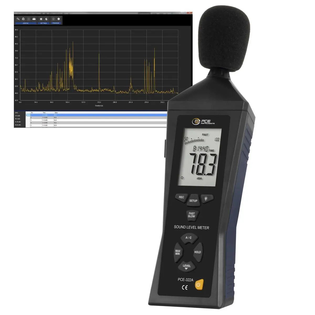 PCE Instruments PCE-322ALEQ müramõõtur
