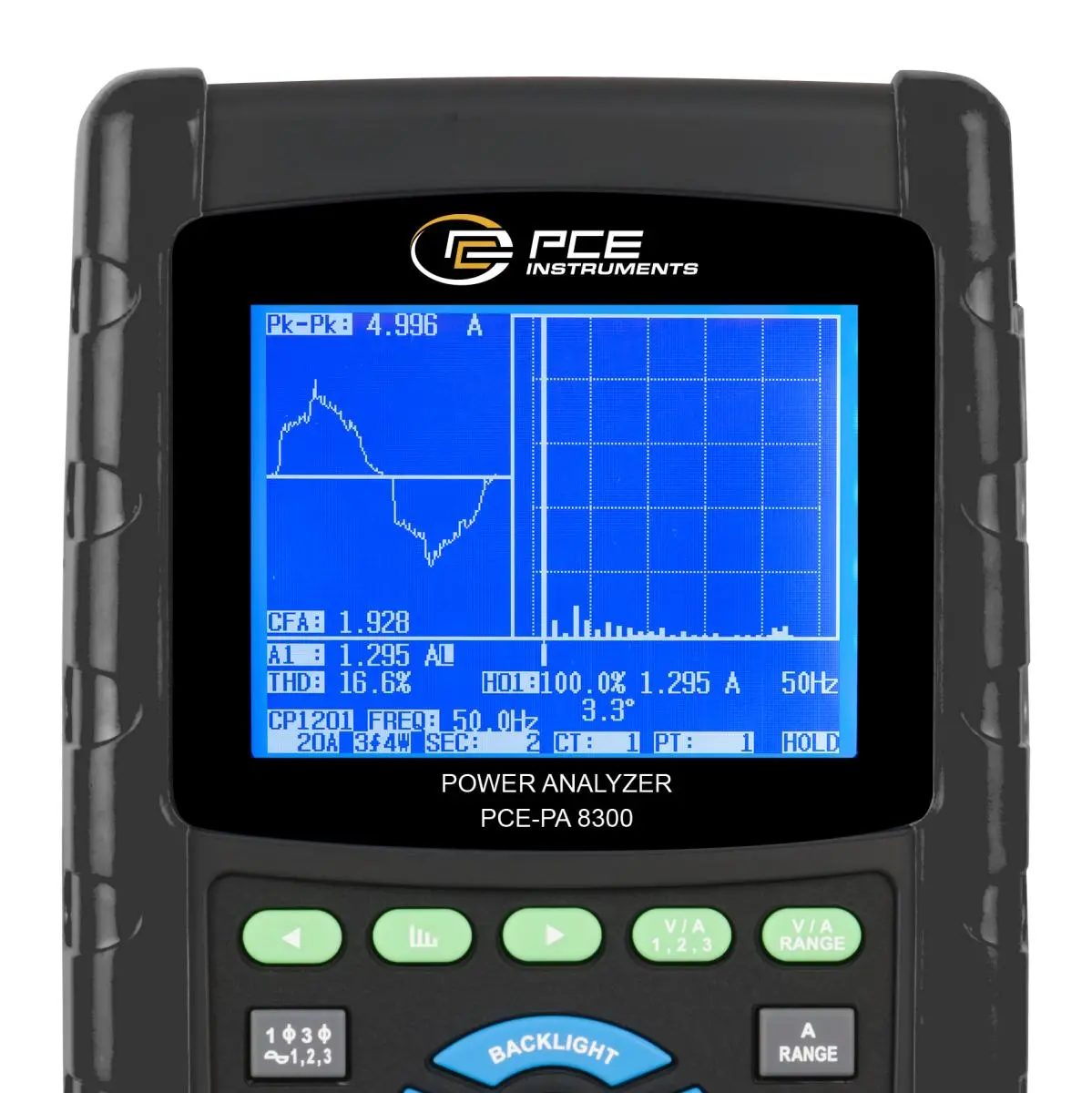PCE Instruments PCE-PA 8300-2 energiakulu mõõtja - Pilt 4