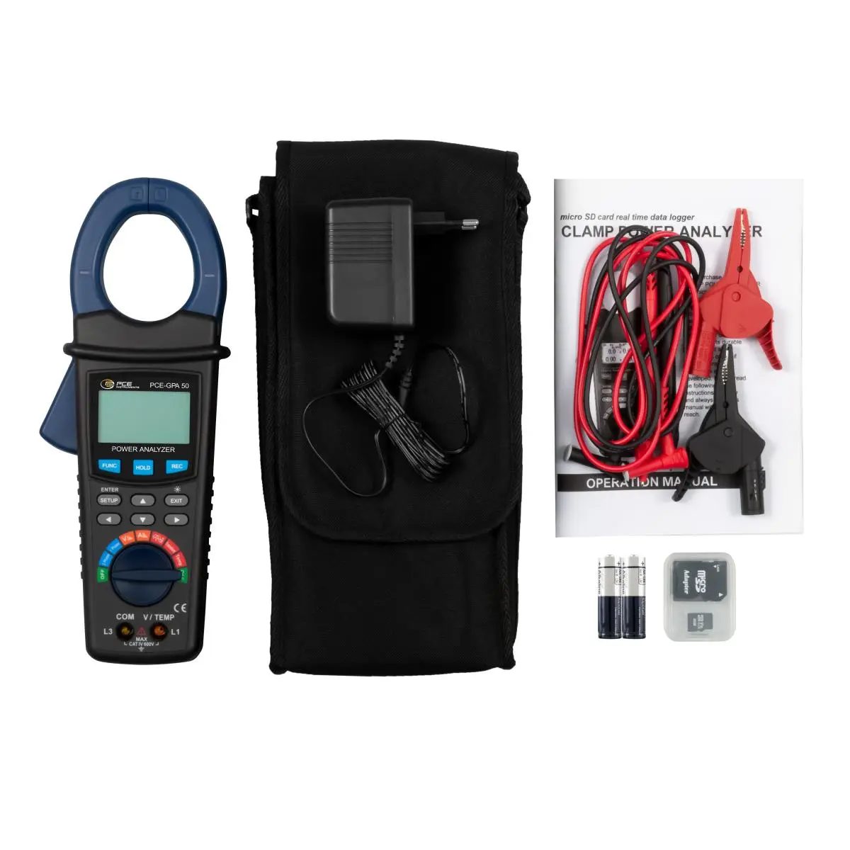 PCE Instruments PCE-GPA 50 portable power analyzer - Image 5