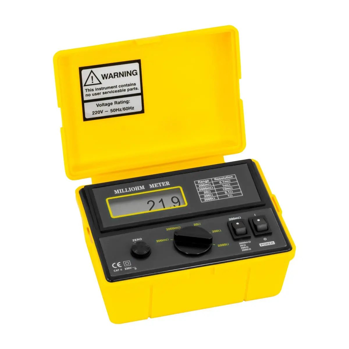PCE Instruments PCE-MO 2001 milliohmmeter