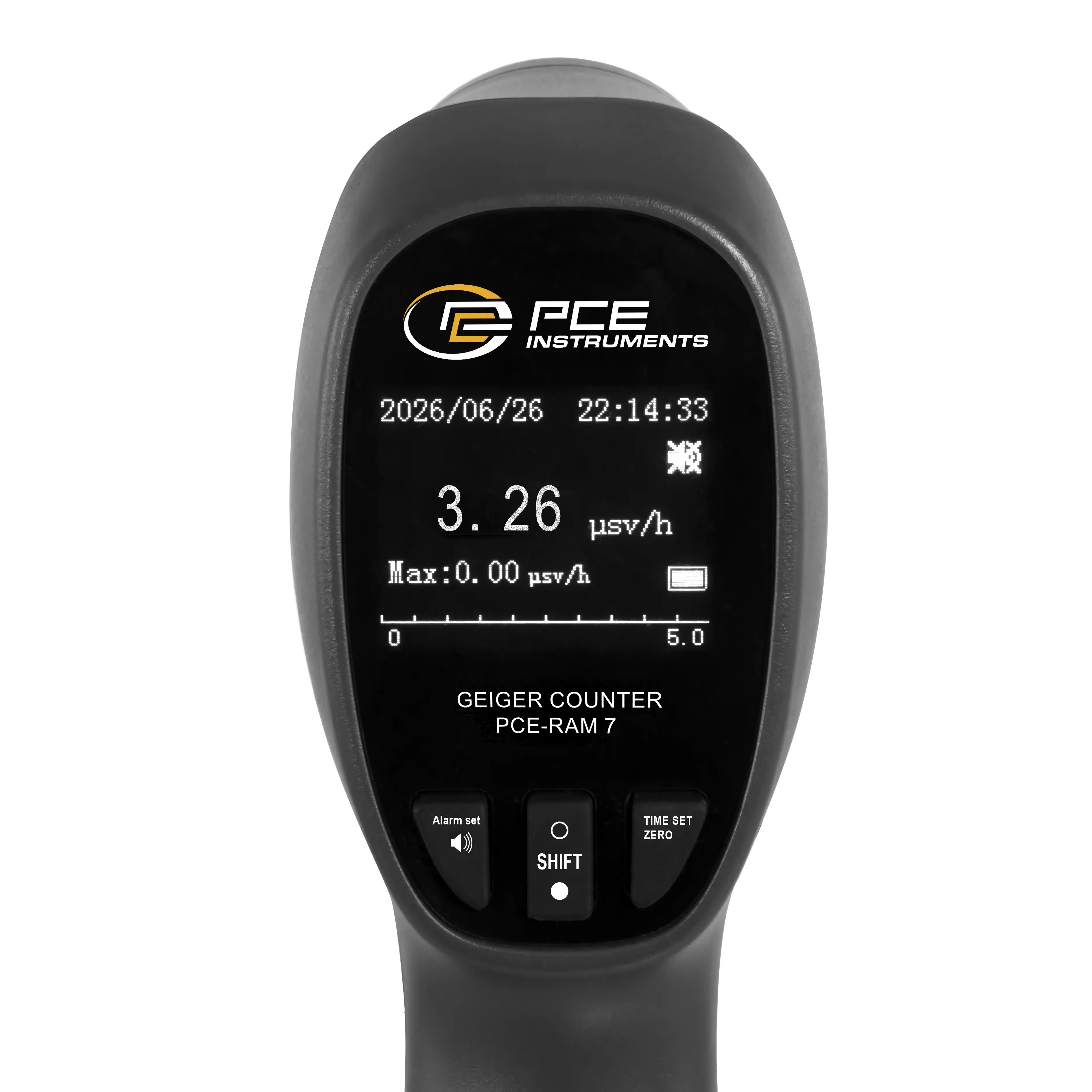 PCE Instruments PCE-RAM 7 radioactivity meter - Image 2