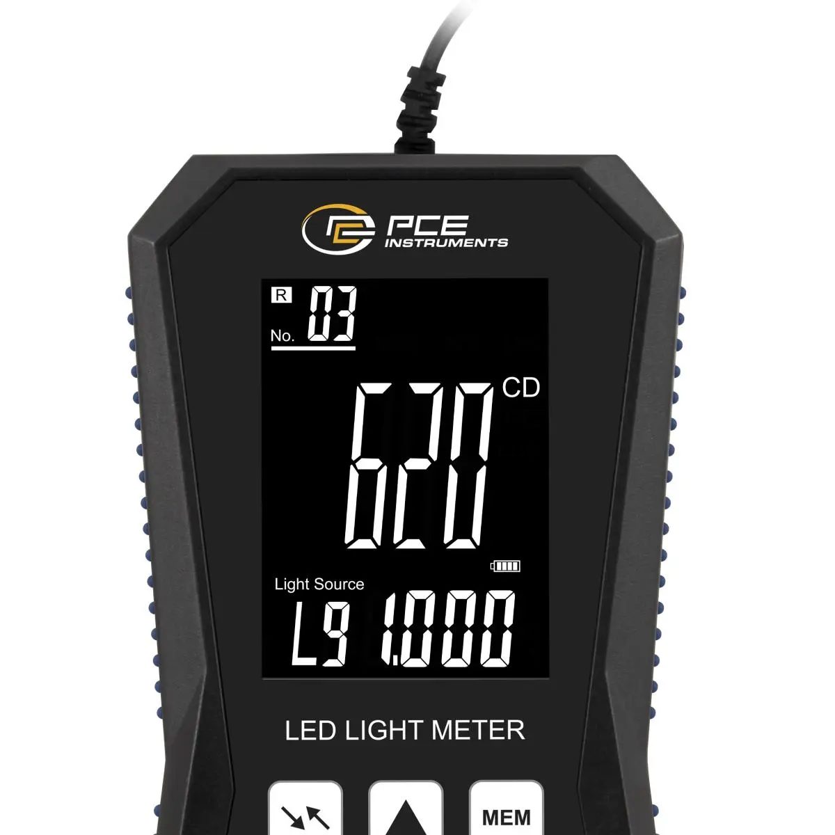 PCE Instruments PCE-LED 30 lux-meeter - Pilt 3