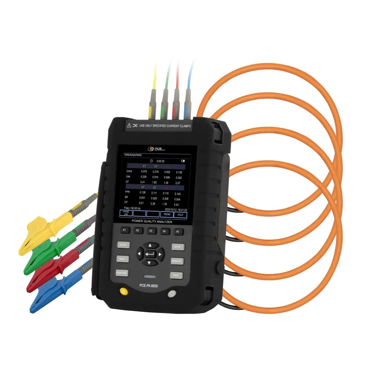PCE Instruments PCE-PA 8500 võimsusanalüsaator