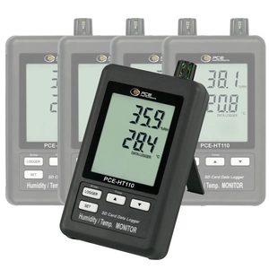 PCE Instruments PCE-HT110-5 temperatuuri- ja niiskusandmeloger
