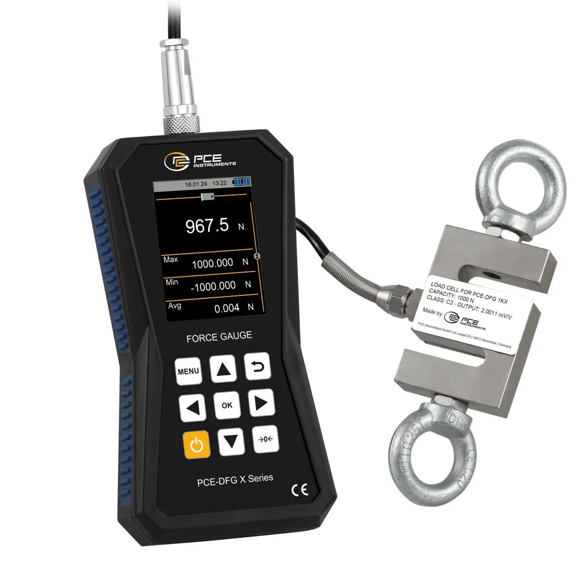 PCE Instruments PCE-DFG 1K X tensile tester