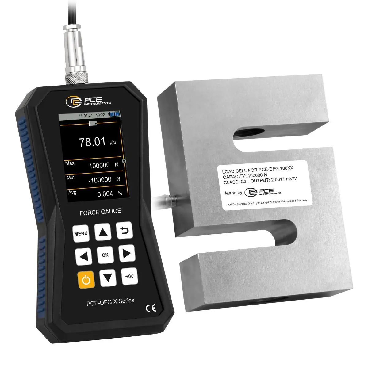 PCE Instruments PCE-DFG 100K X tensile tester