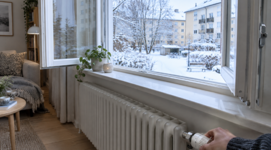 Kuidas talvel õigesti tuulutada: 5 minutit, mitte tunde